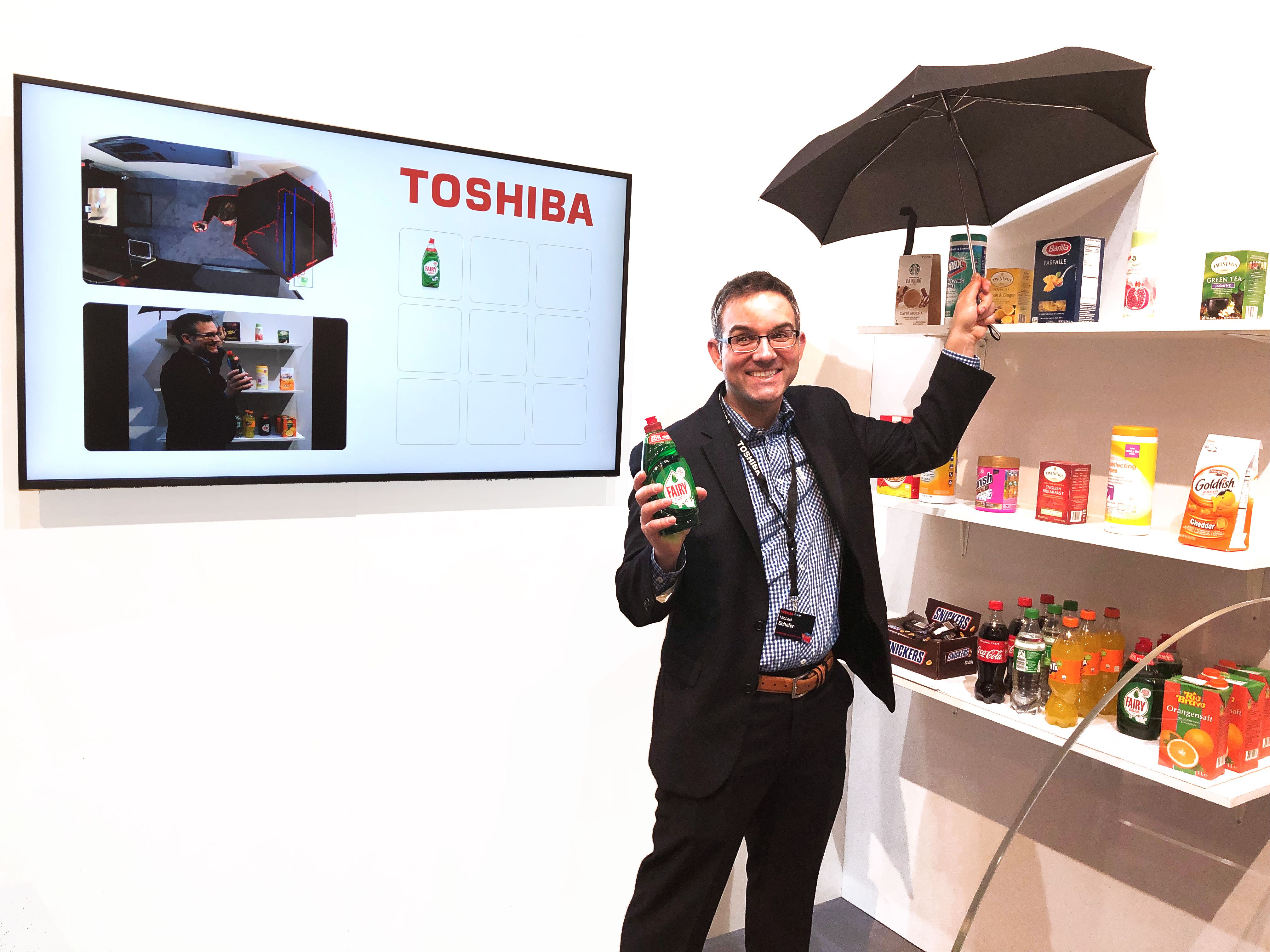 Toshiba zeigt auf der EuroCIS sein Zukunftskonzept für Frictionless Shopping